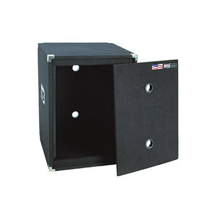 GMI Sound Carpeted 14 Space Rack with Casters