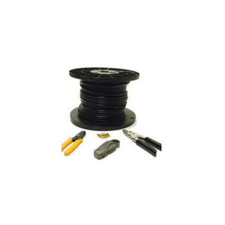 RG6 Dual Shield Coaxial Cable Installation Kit 250FT