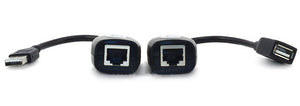 USB Extender over CAT5E or CAT6 Connection up to 150FT