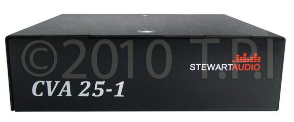 Stewart Audio CVA-25-1 Mono Sub Compact Amplifier - 25W x 1 at 25V/70V