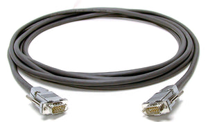 Sony RCC-G Equivalent 9-Pin Male to Male RS-422 Control Cable 17FT