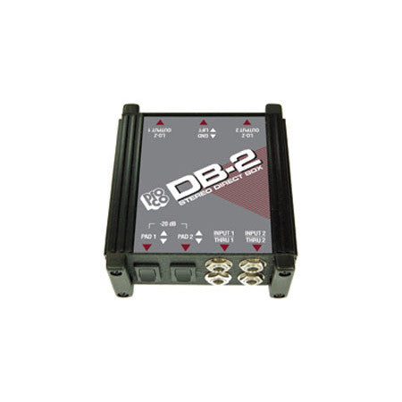 ProCo Sound DB2 Passive Two-Channel Stereo Direct Box