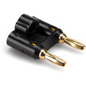 Dual Banana Plug Black