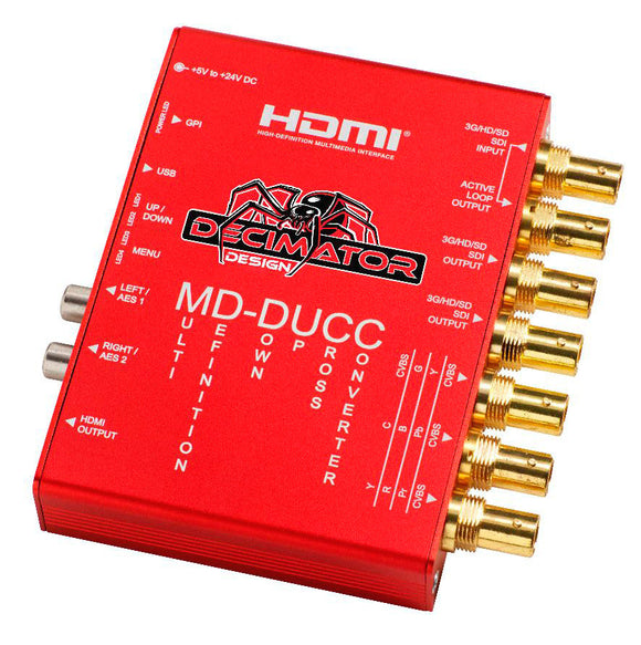 Decimator MD-DUCC Multi-Definition Down Up Cross Converter