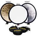 Dedolight Reflectors Silver/White Transparent