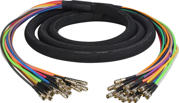 3G/HD-SDI Gepco VS16230 16-Channel DIN1.0/2.3 Video Snake Cable 10FT