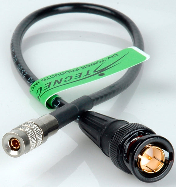 3G SDI DIN1.0/2.3 to BNC Video Adapter Cable with Belden 1855A 15FT