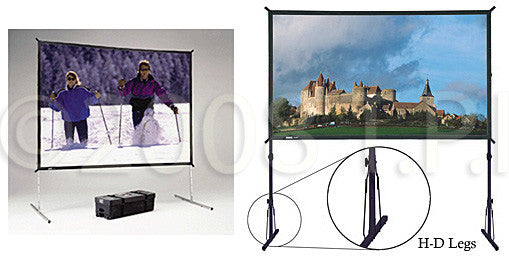 Da-Lite 88704 Fast Fold Deluxe Screen System- 12x12ft