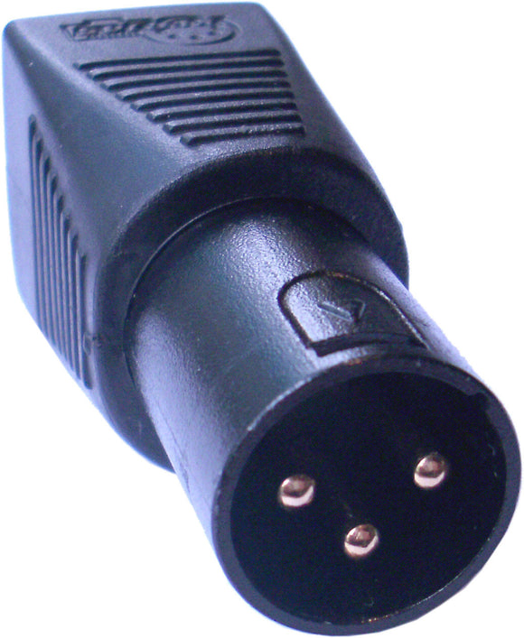 TecNec DMX-3XM-CAT5 3-pin XLR Male to RJ45 Adapter