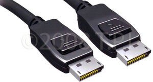 DisplayPort 1.1 Cable with Latches 1-Meter