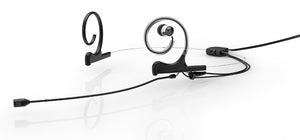 DPA FID88B00-M d:fine 88 Single-Ear Directional Headset Mic and MicroDot Hardwired Connector - Black