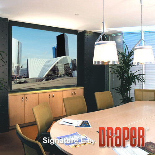 Draper 111612Q Signature / Series E Electric Projection Screen with Quiet Motor