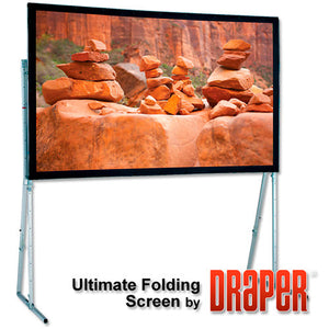 Draper 241011 15FT Ultimate Folding Screen - Matt White XT1000V NTSC