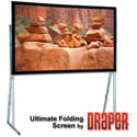 Draper 241016 220 Inch Ultimate Folding Screen with Standard Legs- Matt White