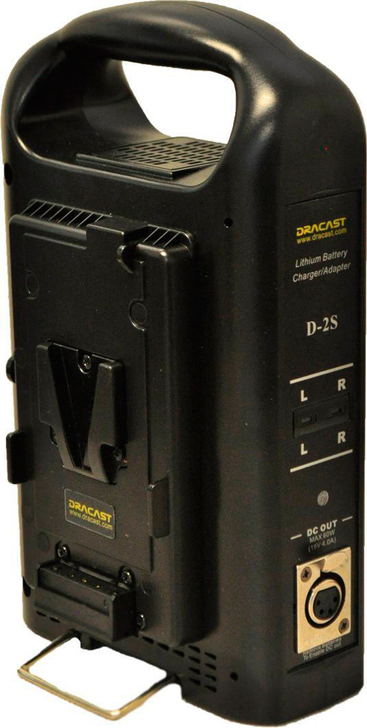 Dracast DR-CH2V CH-2V Dual V-Mount Battery Charger