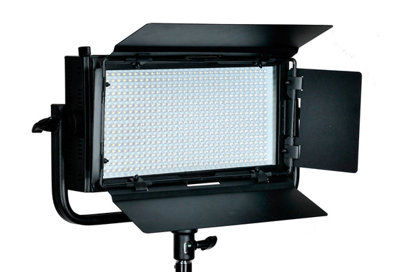 Dracast DR-LED500-BFG LED500 Bi-color Adj. Flood with Gold Mount Battery Plate