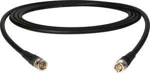 Canare LV-77S Double Shielded Premium 75 OHM BNC Broadcast Cable 25FT Black