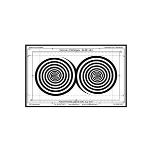 DSC Labs FH SW FiddleHeads Test Chart - Standard Size