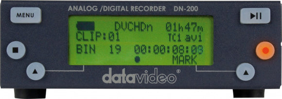 Datavideo DN-200 DV/HDV Hard Disk Recorder With Built-in 250 GB HDD