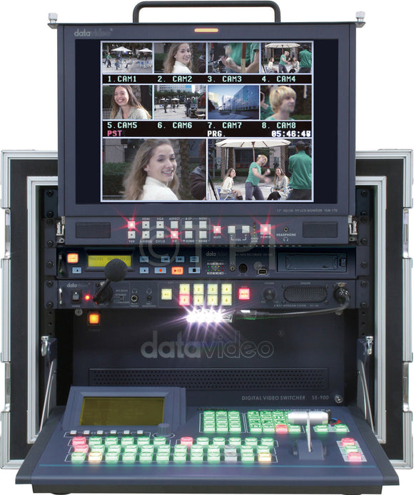 Datavideo MS-900 SDI SE-900 Mobile Studio w/ 6x SDI In Cards