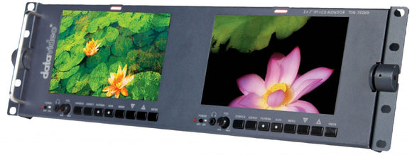 Datavideo TLM-702HD LED Backlit Dual Screen Monitor Unit