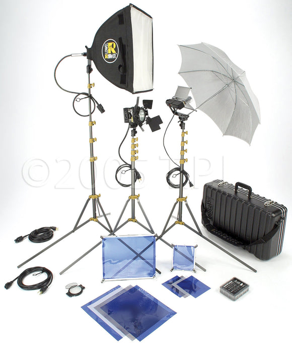 Lowel DV Core 250 ViP System Kit with GO-85 Case