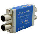 Canare DVJB-W Normal Standard Size Dual Video Jack