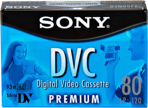 Sony Chipless Mini-DV Tape 80 Minute