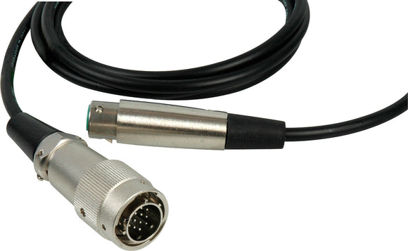 14-Pin-M to 4-Pin XLR-F Sony CCQX Power Cable 10FT