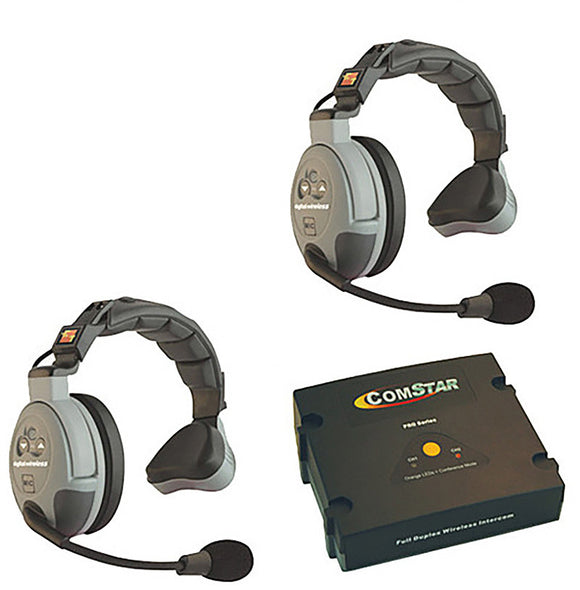 Eartec Comstar XT-2 Complete 2 Person System