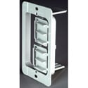 Single Gang Wall Bracket (White)