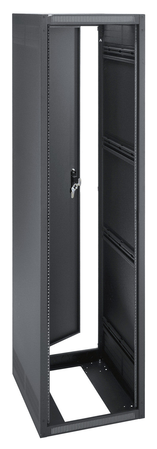 ERK-2720LRD 27 Space (47-1/4in) 19 1/2in Deep Stand Alone Rack (Without Rear Door) Black