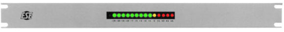 ESE ES-215 Audio Level Indicators With Single Rack Mount