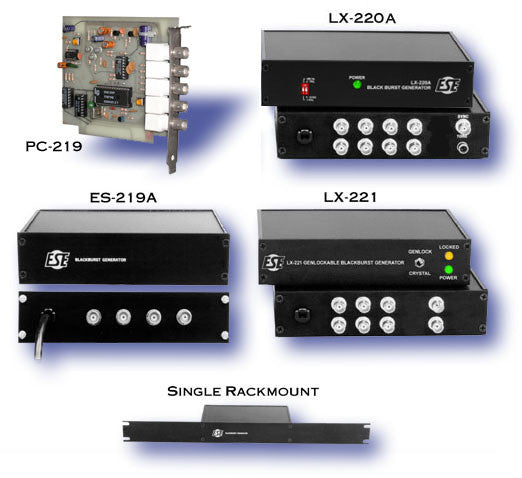 ESE ES 219ISA NTSC Black-Burst / Sync Generators