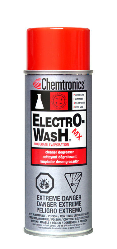 Chemtronics ES1621 Electro-Wash MX 10oz Cleaner Degreaser