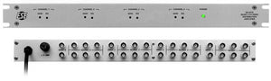 ESE Quad 1x6 Video DA 1 Rack Space (Black)