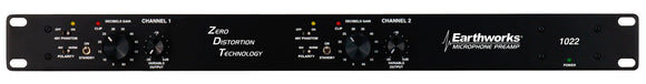 Earthworks 1022-ZDT Two Channel Zero Distortion Preamp