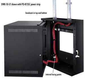 Middle Atlantic EWR 12 Space Wall Mount Rack