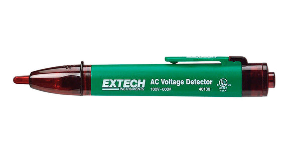 Extech Instruments 40130 AC Voltage Detector w/LED & Audible Indicator