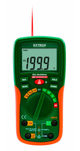 Extech EX210 8 Function Mini Digital MultiMeter with IR Thermometer