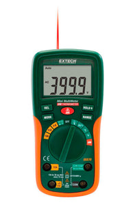 Extech EX230 12 Function Mini Digital MultiMeter with IR Thermometer w/ Limited NIST Certificate