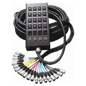 RapcoHorizon Snake Cable 32-Channel Pro Series Fan To Box with 1/4in Balanced Returns 200FT