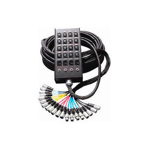 RapcoHorizon Snake Cable 9-Channel Pro Series Fan to Box with XLR Female Returns 100FT