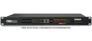 Sabine FBX2410-U-E 24-Bit Dual Channel Pro Feedback Exterminator (220 Volt)