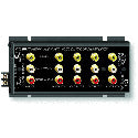 RDL FP-AVDA4 Stereo Audio/Video Distribution Amp - 1x4 - RCA Jacks