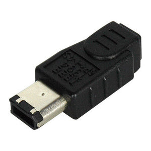 Firewire 6-Pin Jack to 4-Pin Plug Adapter