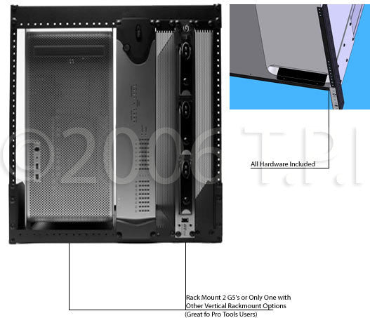 Redco G5-1210HD Heavy Duty Apple G5 / Intel Mac Pro Rackmount