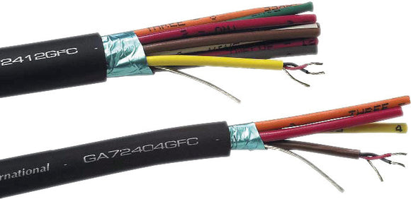 Gepco GA72402GFC Gep-Flex 2-Pair 24 AWG Microphone or Line Level Balanced Analog Audio Cable per Foot