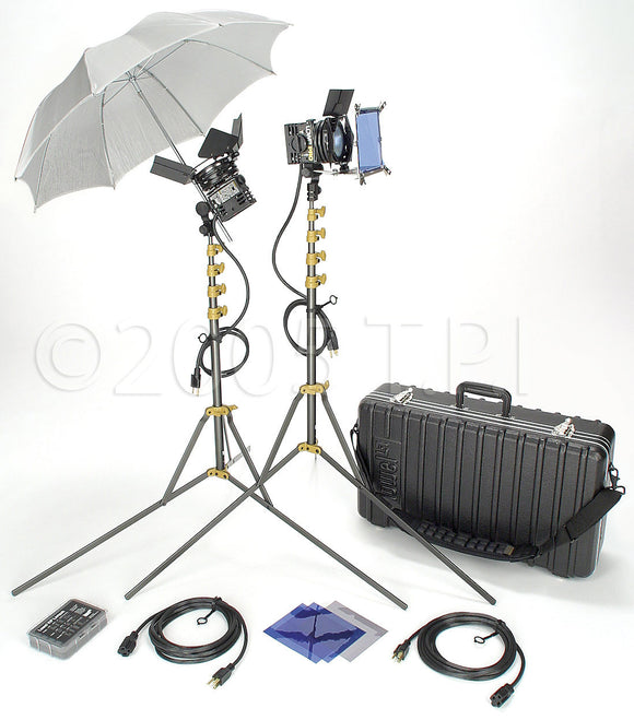 Lowel VIP GO Pro visions Kit 2 Pro-Lights/2 Stand