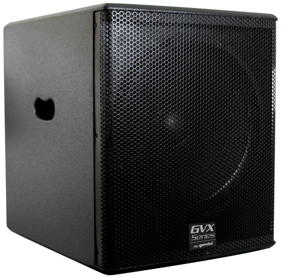 Gemini GVX-SUB15P Powered 15 Inch Subwoofer